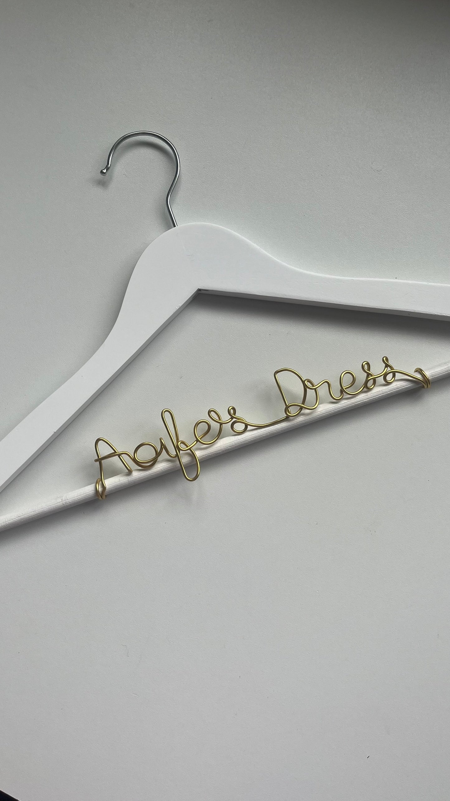 Personalised hanger