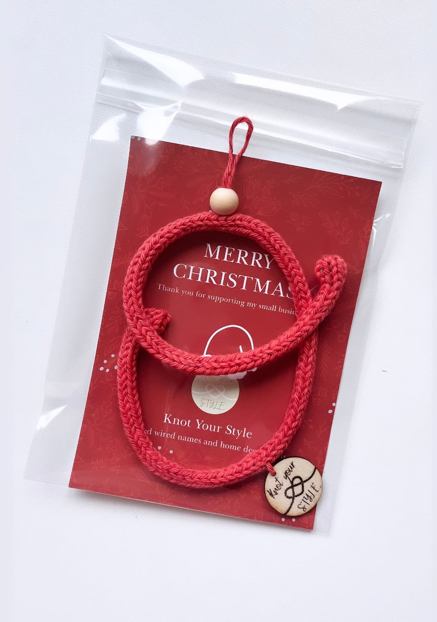 Christmas Letter Decoration