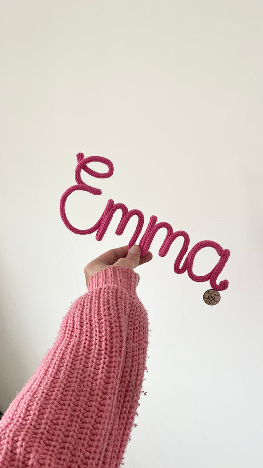 Knitted Wired Word - 4 Letters