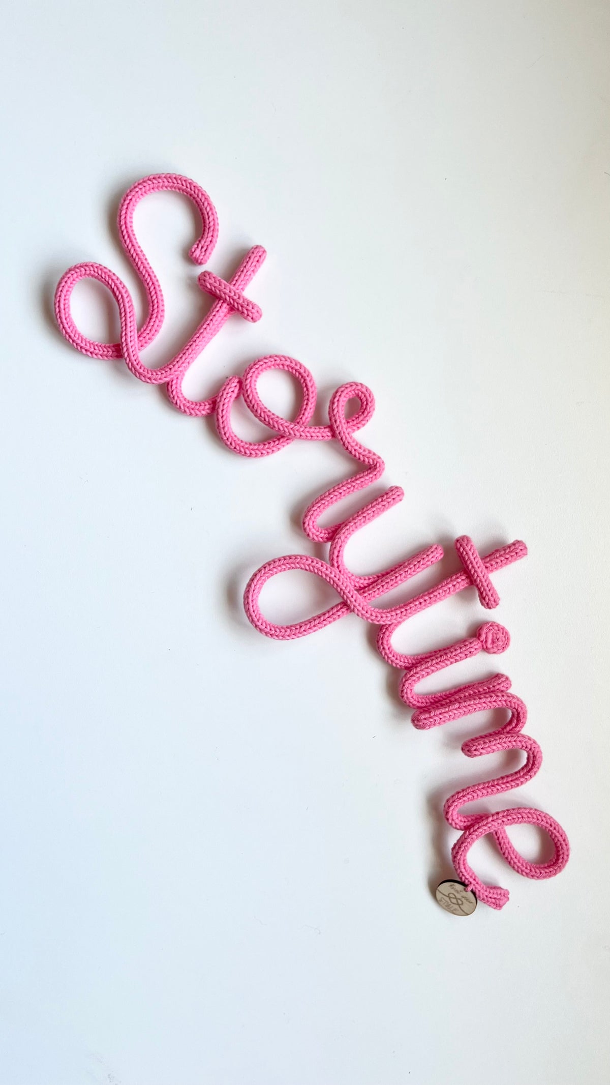 Knitted Wired Word - 9 Letters