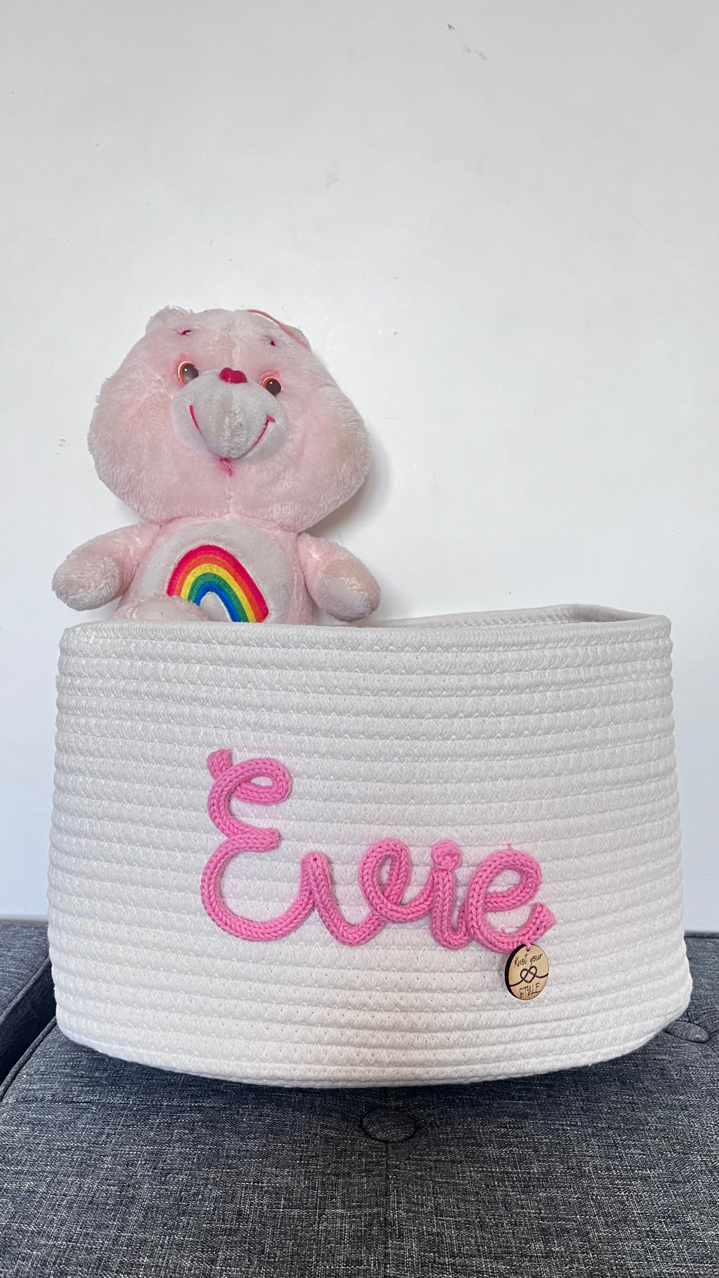 Personalised Rope Baskets