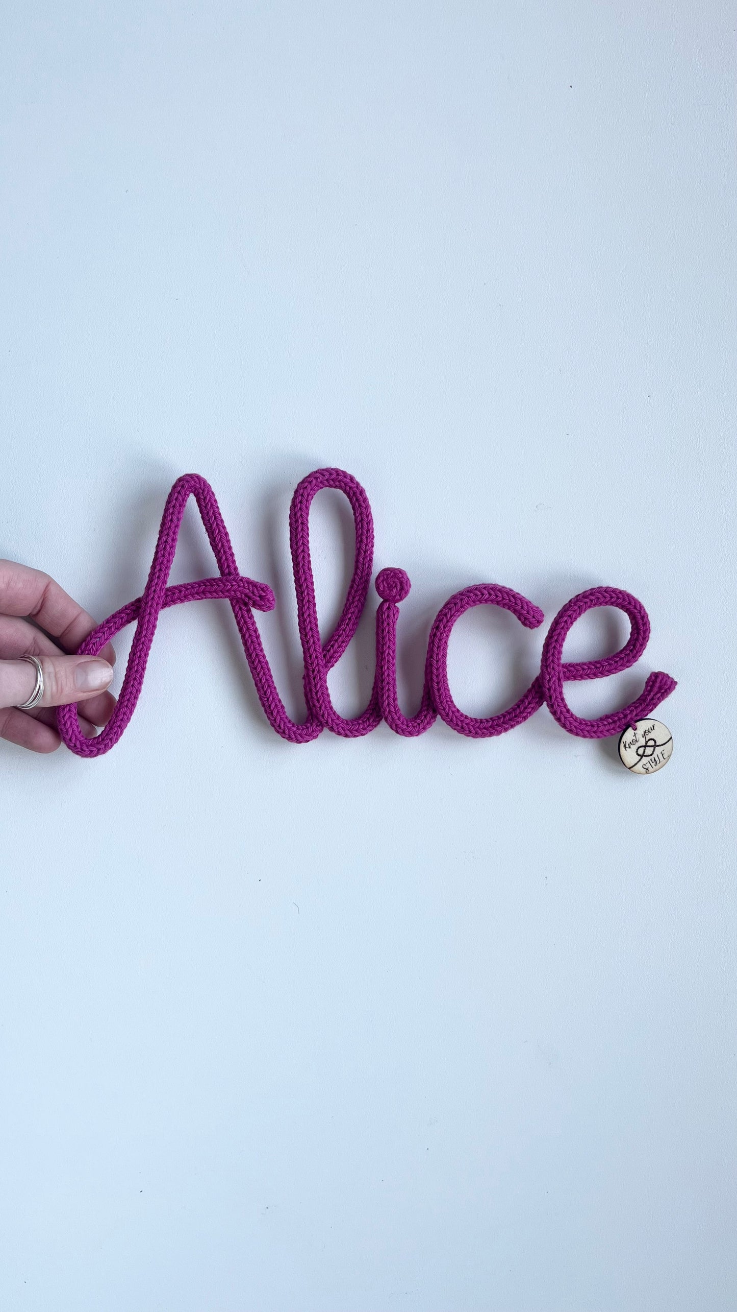 Knitted Wired Word - 5 Letters