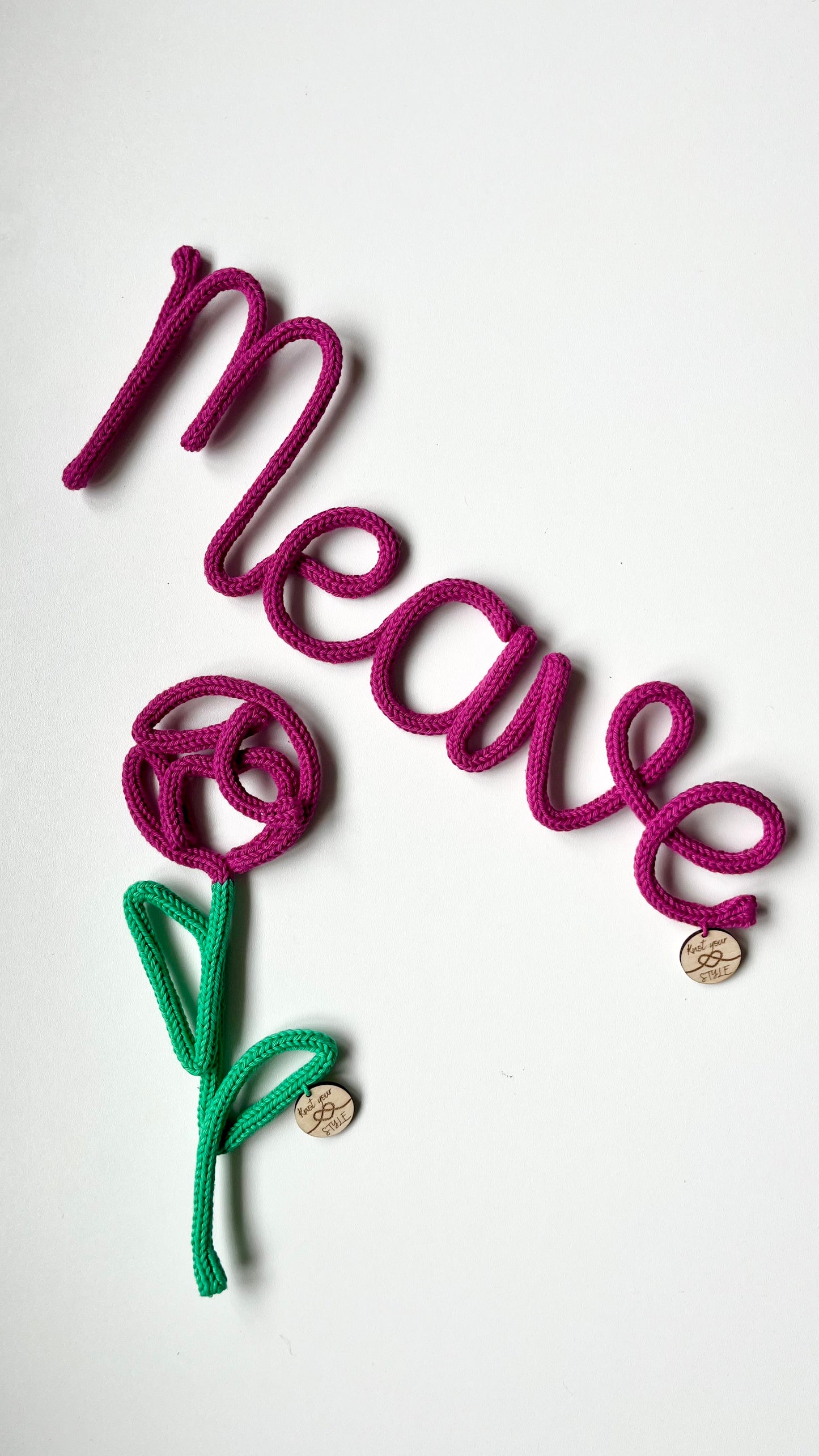 Knitted Wired Word - 5 Letters