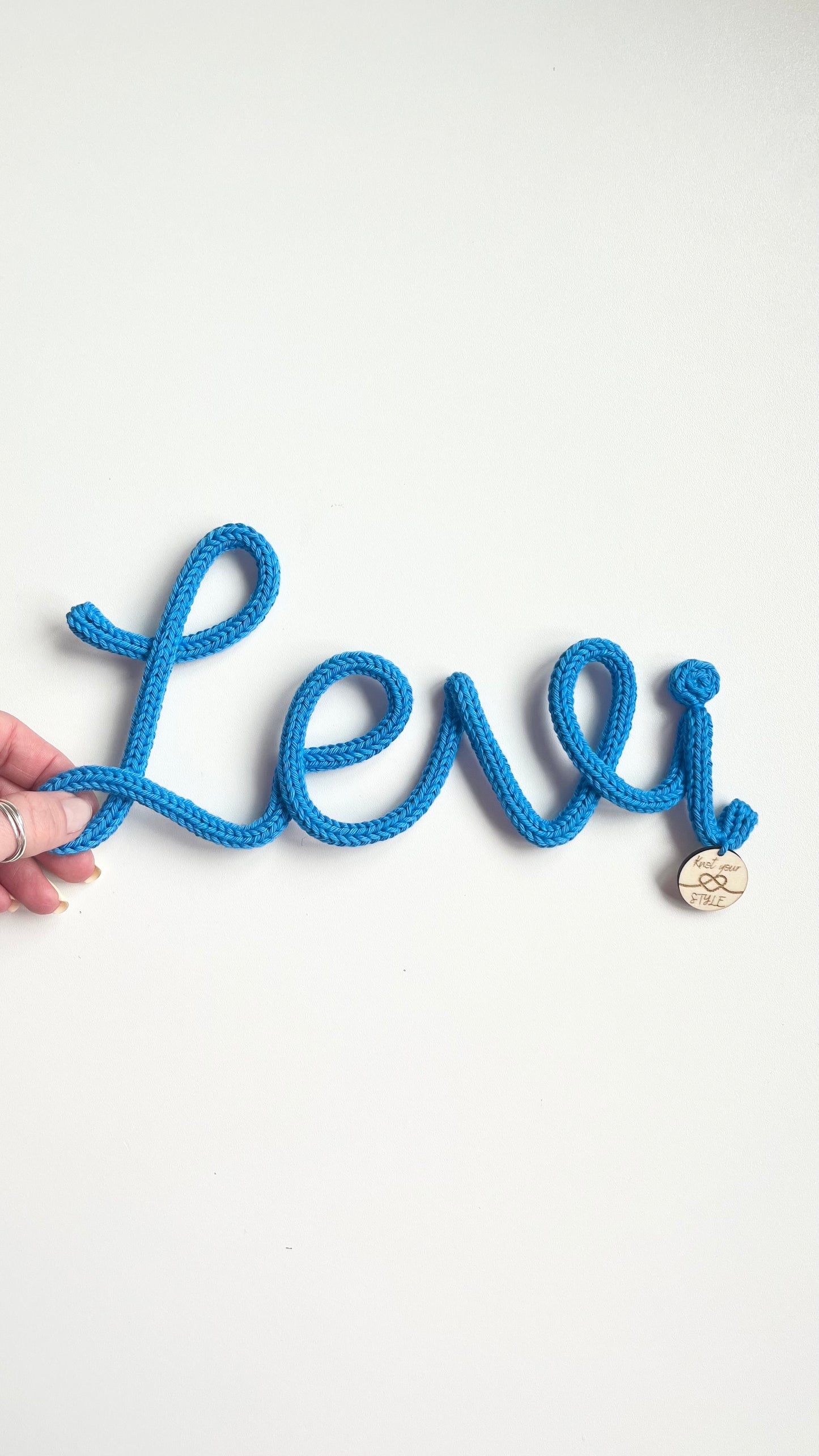 Knitted Wired Word - 4 Letters