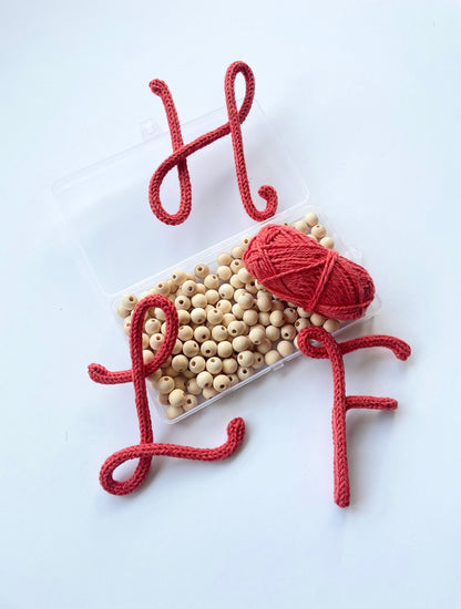 Christmas Letter Decoration