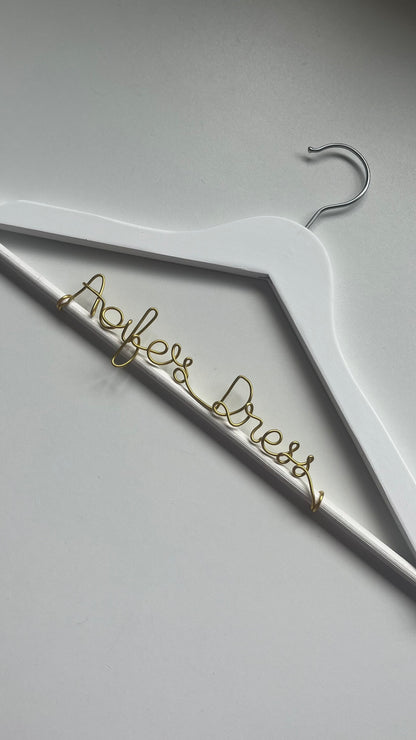 Personalised hanger