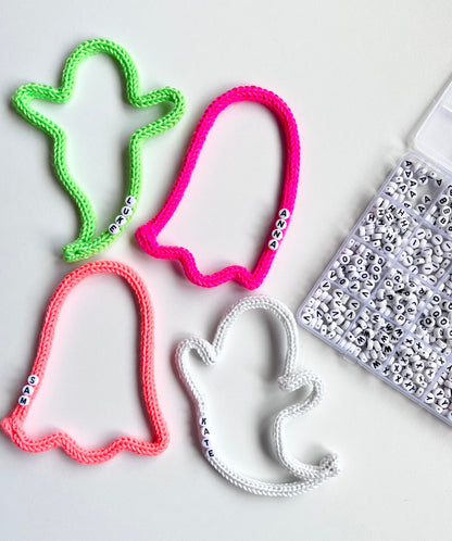 Neon and glow in the dark  ghosts