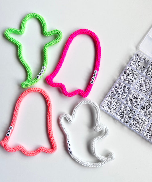 Neon and glow in the dark  ghosts
