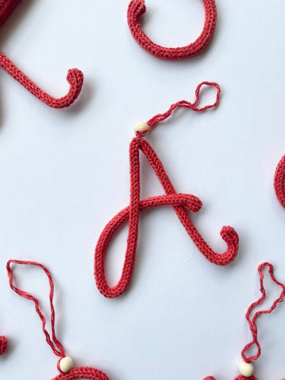 Christmas Letter Decoration