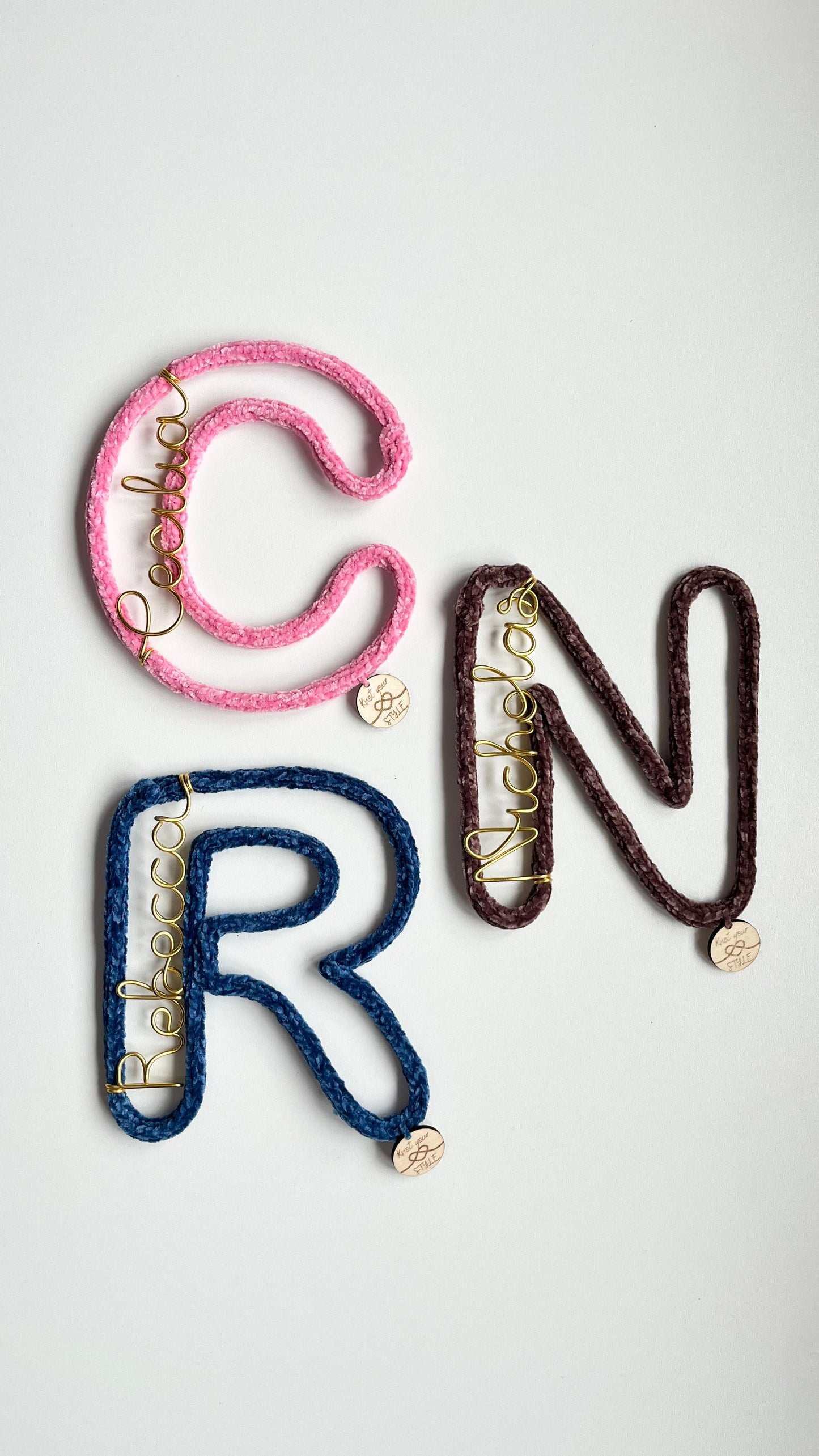 Personalised Bubble Letters