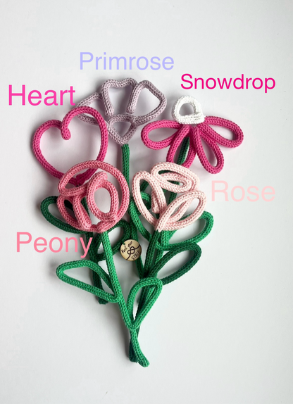 Personalised stem flower