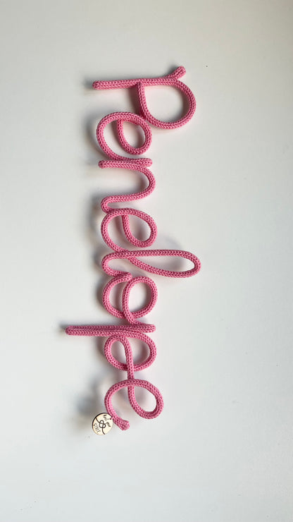 Knitted Wired Word - 8 Letters