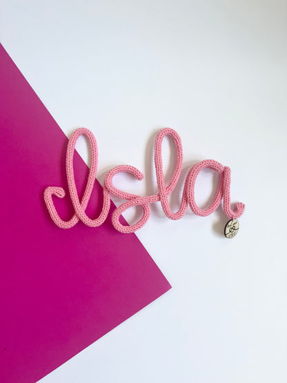 Knitted Wired Word - 4 Letters