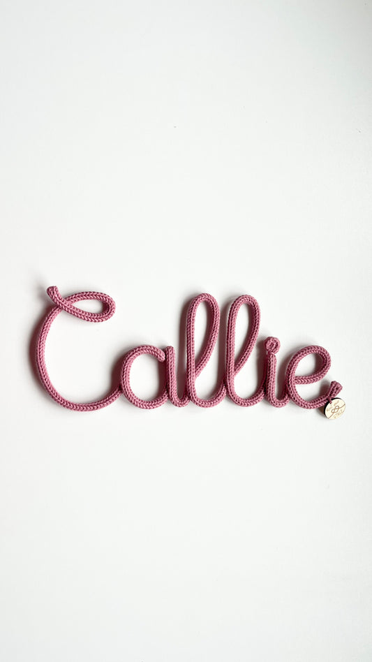 Knitted Wired Word - 6 Letters