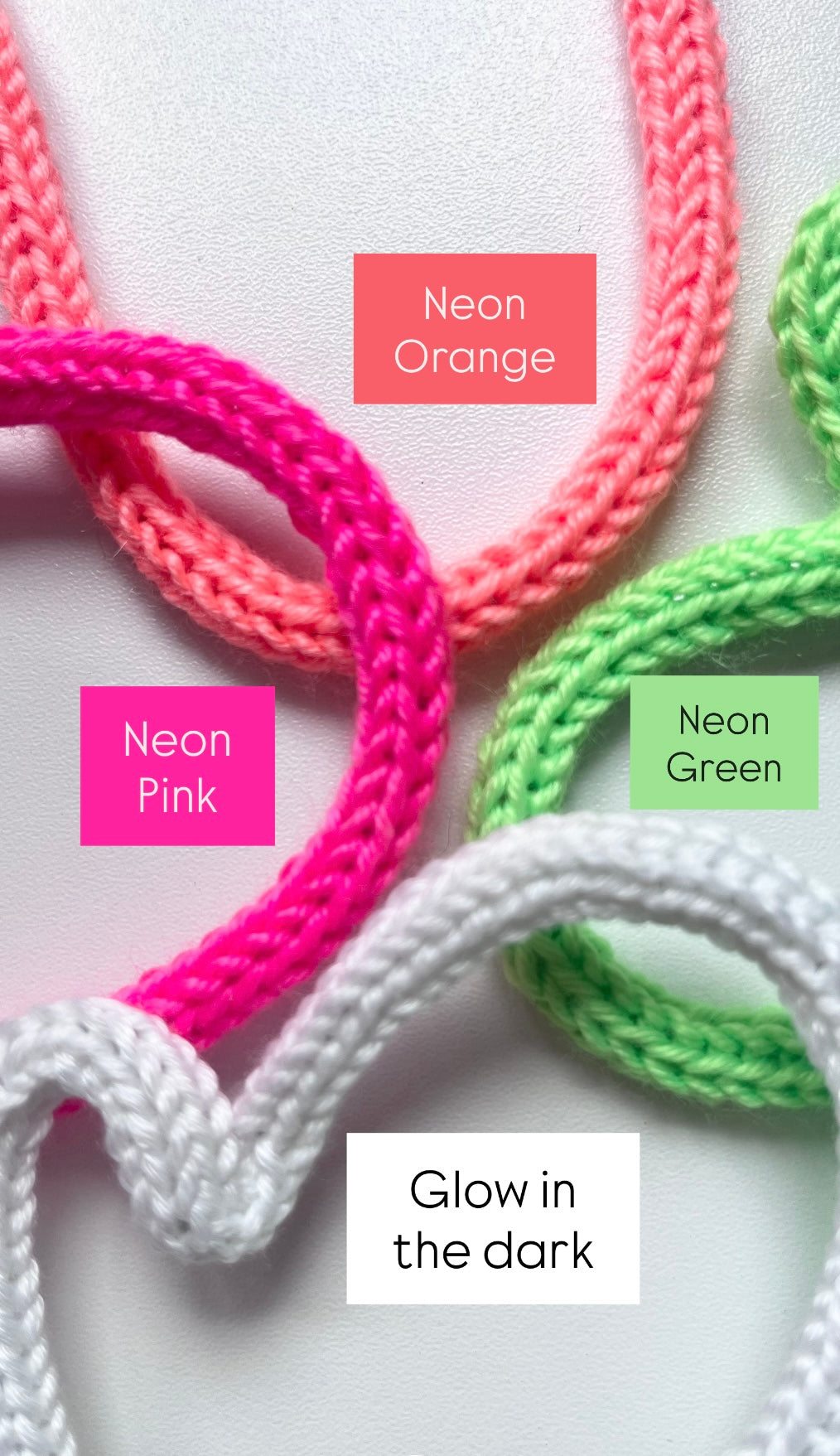Neon and glow in the dark  ghosts