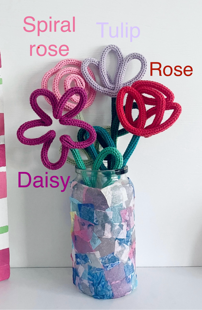 Personalised stem flower
